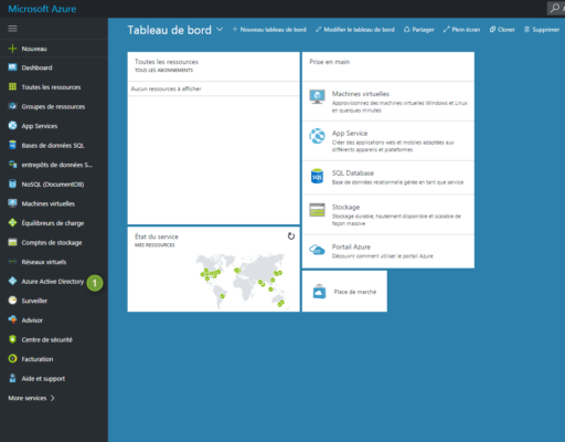 Dashboard Azure