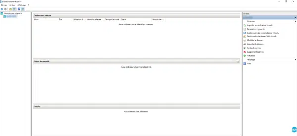 Hyper-V Console