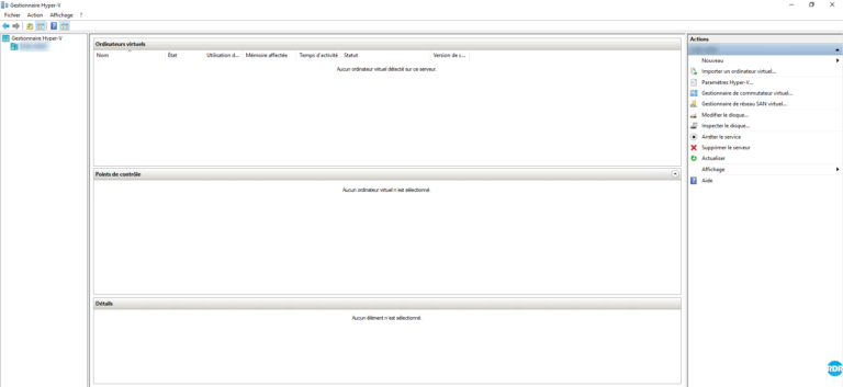Hyper-V : install on Windows Server