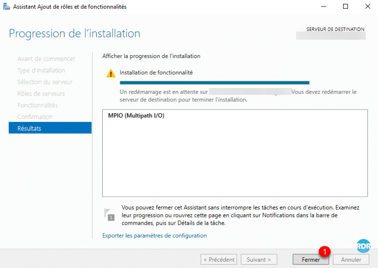 MPIO: Installation and configuration - RDR-IT