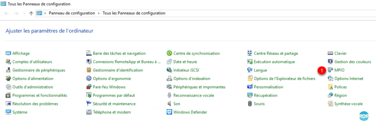 MPIO: Installation and configuration - RDR-IT