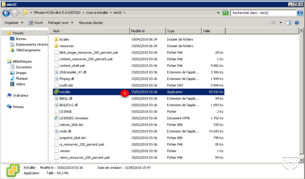 Exe migration vcsa 