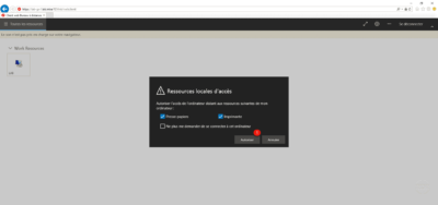 Client HTML5 pour Microsoft Remote Desktop Service