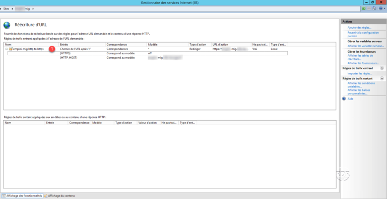 Redirect HTTP to HTTPS over IIS