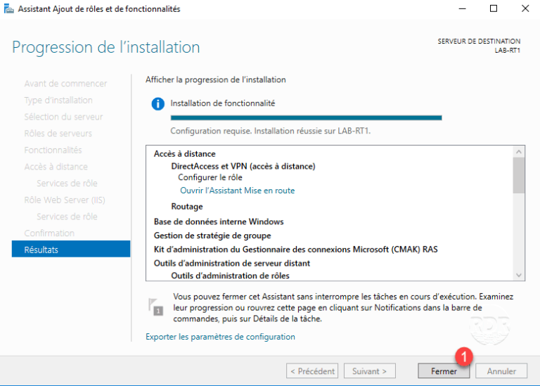 How to install and configure Windows server routing - RDR-IT
