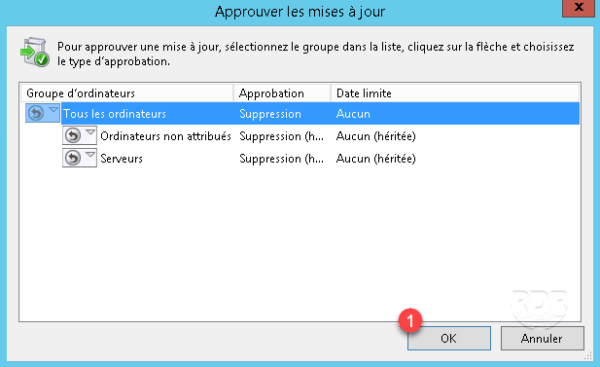 Appliquer la désinstallation