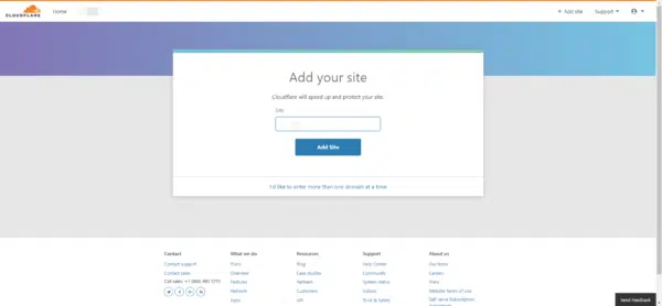 Add site
