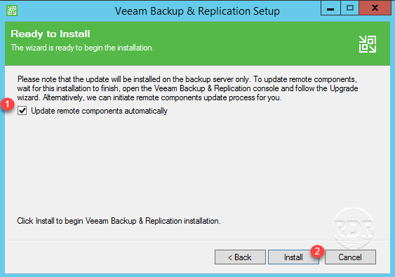 install veeam backup and replication