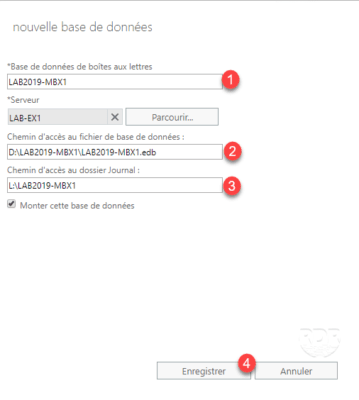 Configure DB