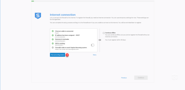 configure ip wan