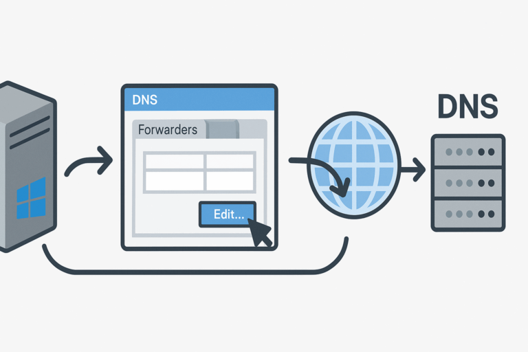 DNS configuration of a redirector