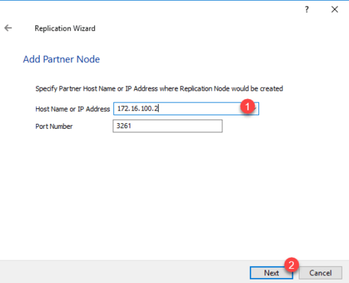 Partner node