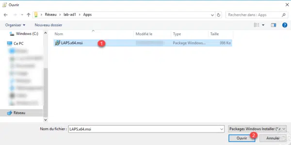Select file