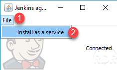 Jenkins agent as a service