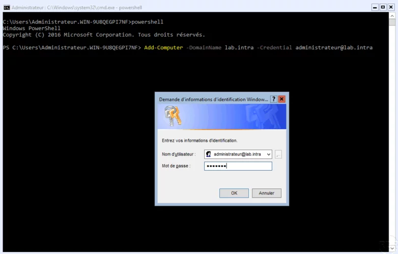Join with PowerShell