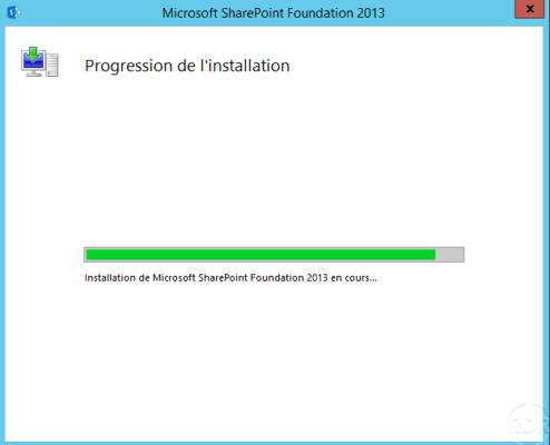 wait during install sharepoint 2013