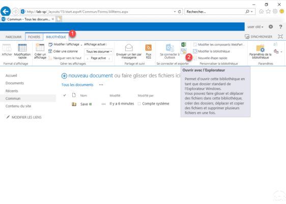 Sharepoint 2013 - library