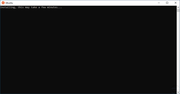 WSL : Ubuntu trying to install