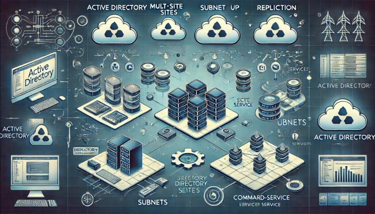 Active Directory : configuration multi sites, sous réseau et réplication
