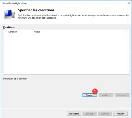 Ajouter de conditions d'accès au serveur VPN / Adding access conditions to the VPN server