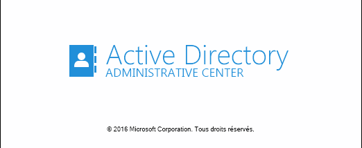 Active Directory Administratrive Center (ADAC)