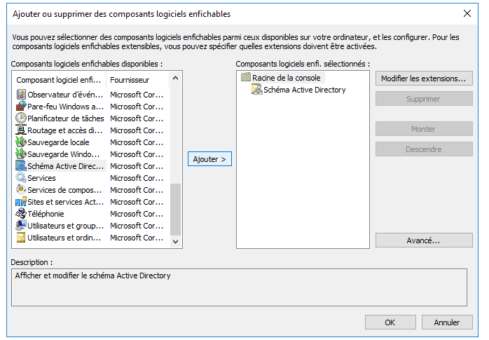 Active Directory Access The Active Directory Schema Console Rdr It