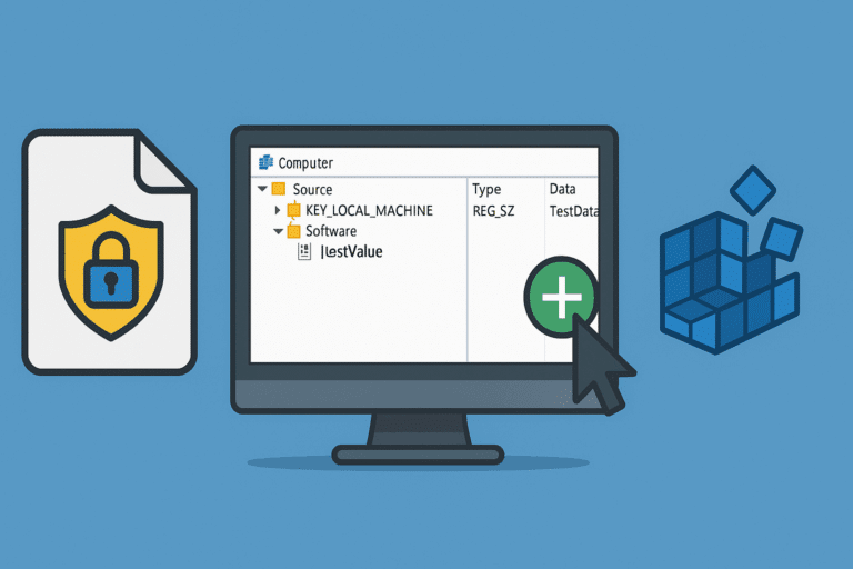 GPO: add a registry key
