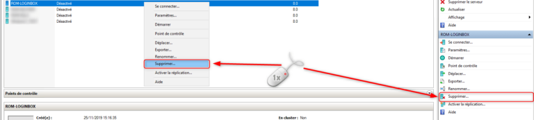 Hyper-V : supprimer une machine virtuelle