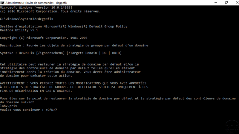 Active directory restore default gpos default domain policy default 