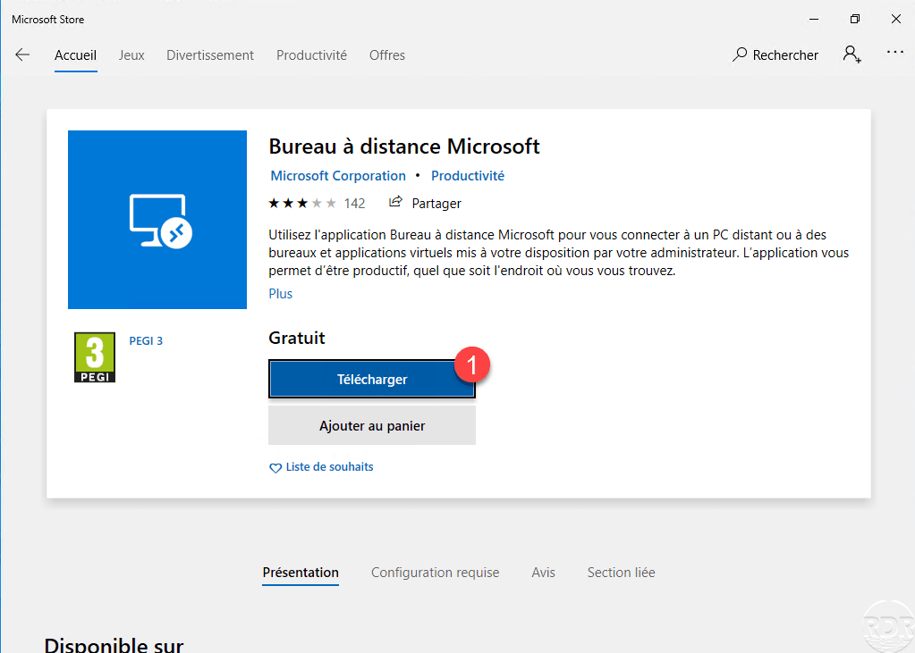 Microsoft remote desktop app