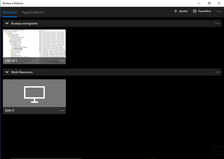 Windows 10 : utiliser l&rsquo;application Bureau à distance