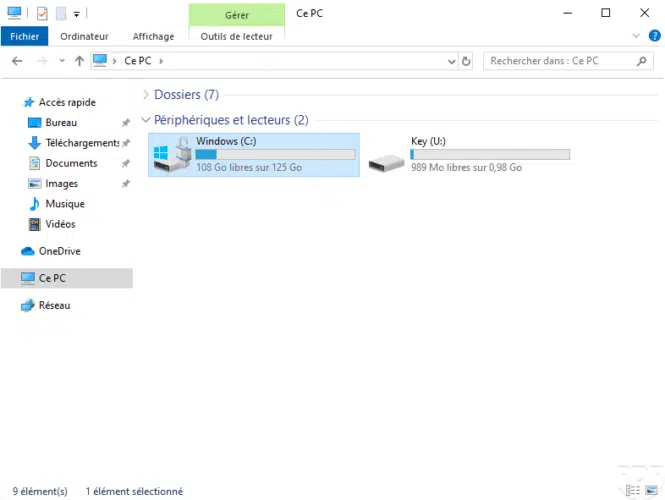 Explorateur Windows