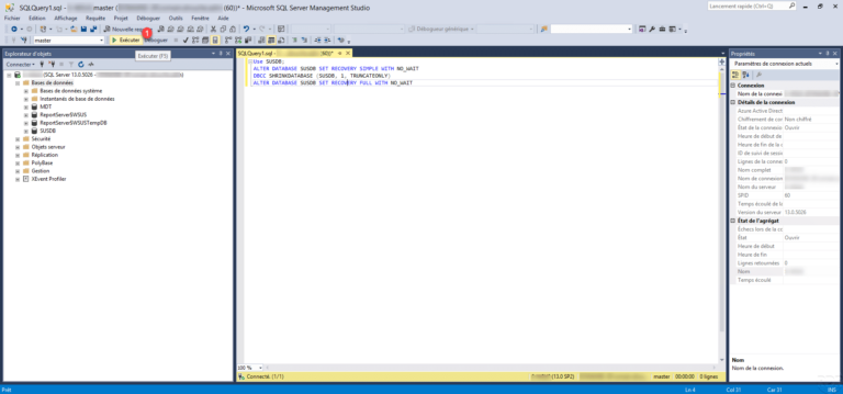 SQL Server: reduce the size of the transaction log