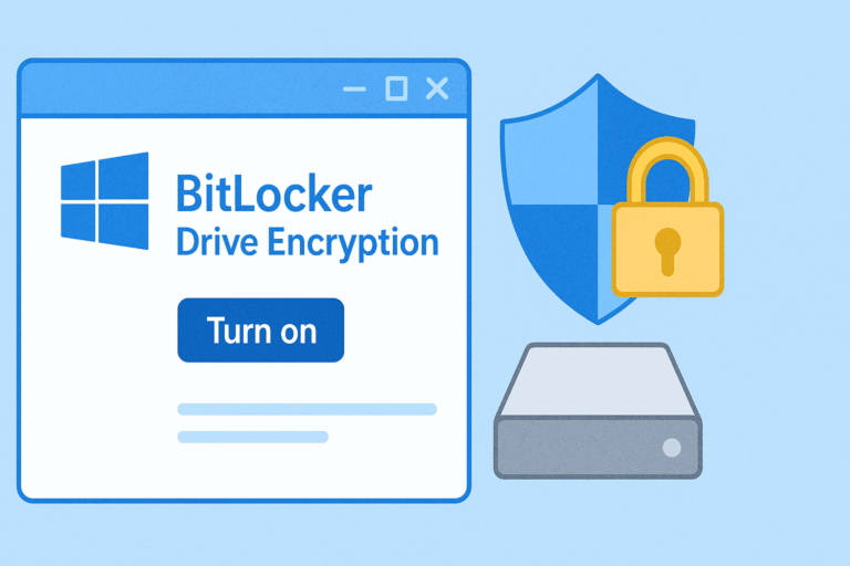 Bitlocker : enable encryption with a TPM chip