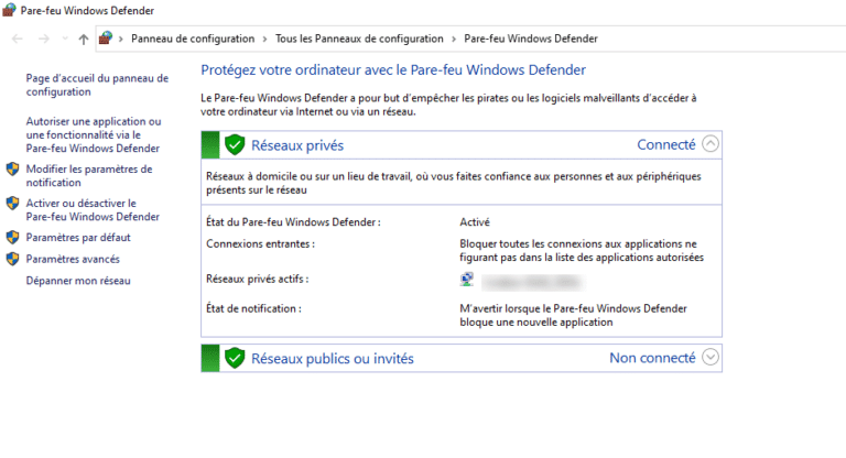 Windows firewall, force domain profile