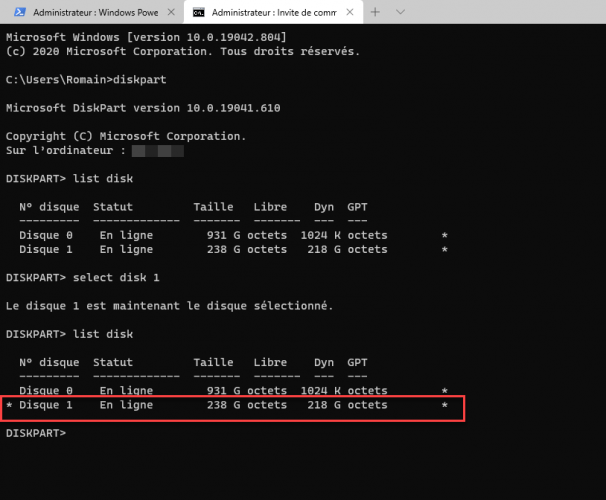 diskpart delete partition