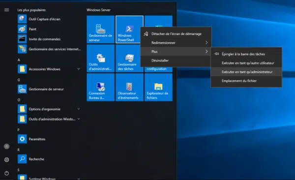 Open PowerShell as Administrator