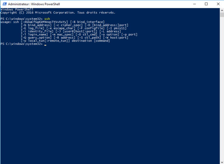 OpenSSH client and server – installation on Windows Server 2012R2 and 2016