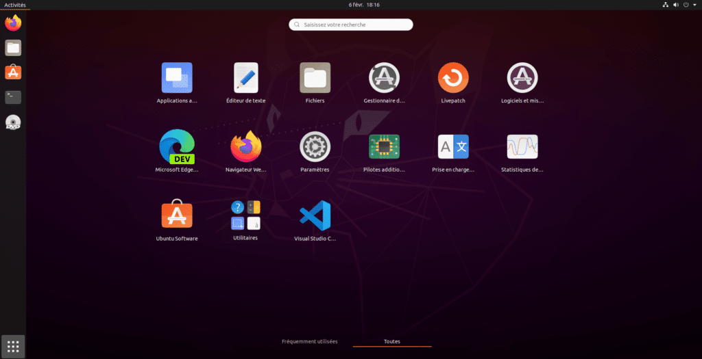 Ubuntu installer Microsoft Edge