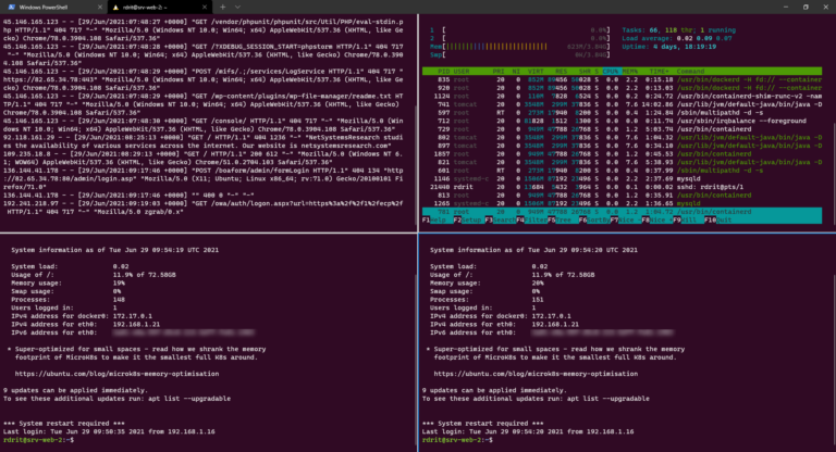 Terminal Windows : diviser une fenêtre / onglet
