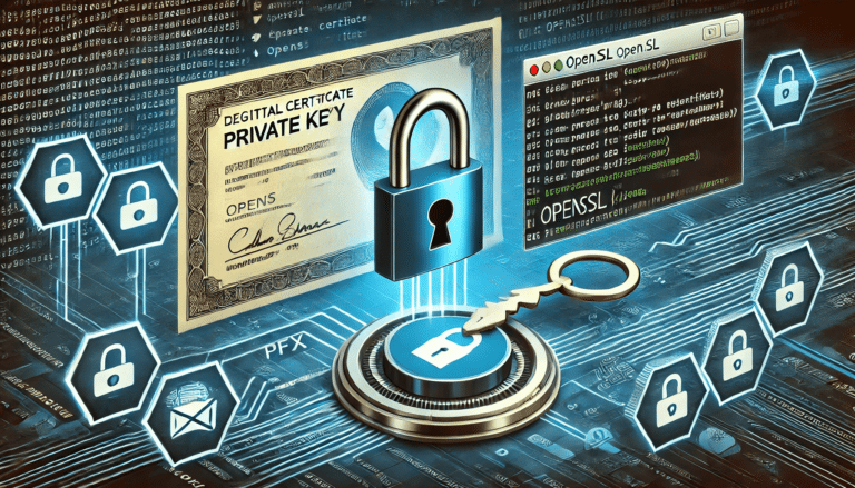 PFX-Zertifikat: Zertifikat und privaten Schlüssel extrahieren