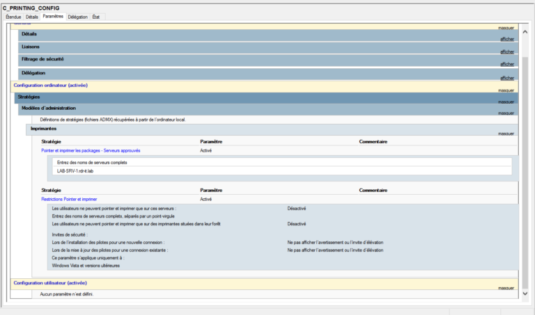 PrintNightmare: secure print configuration