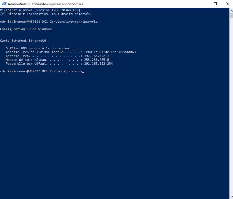Windows Server 2022: install the SSH server