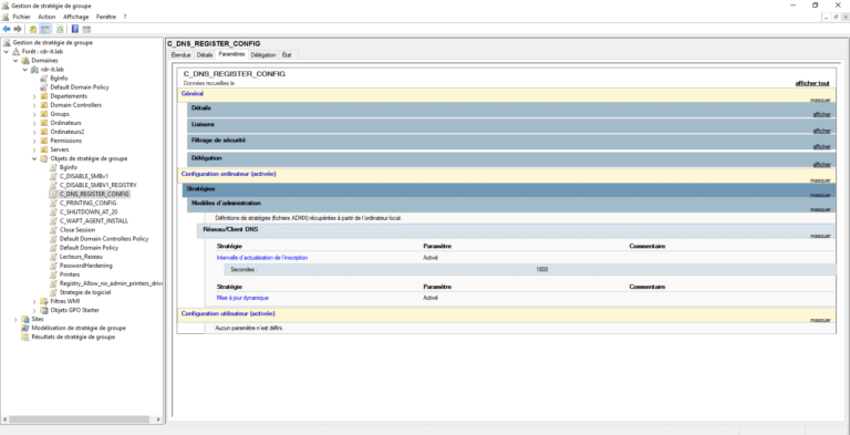 GPO: force DNS computer registration