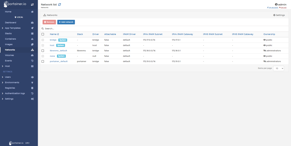 Docker: manage your containers with Portainer.io - RDR-IT