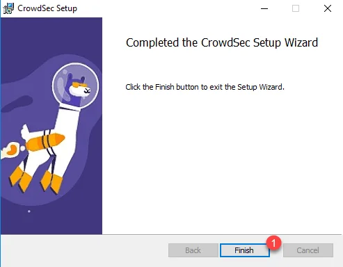 Crowdsec Wizard Install