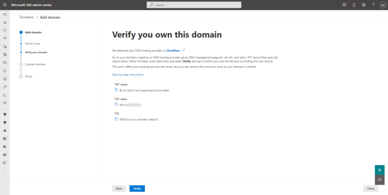 Microsoft 365 : ajouter un nom de domaine