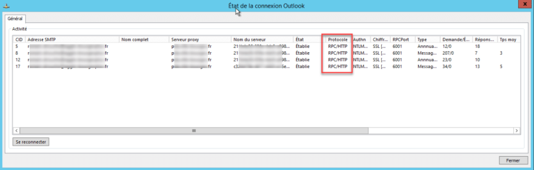 Résoudre les problèmes de lenteur entre Outlook 2013 et Exchange 2016/2019