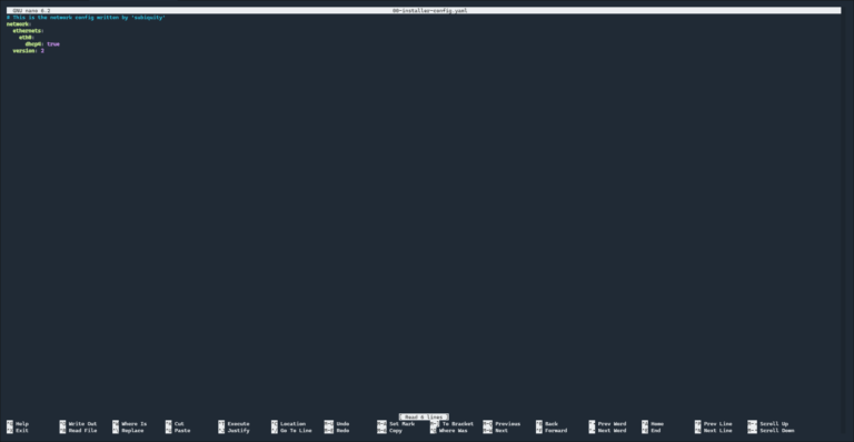 Ubuntu : configuration IP avec netplan en ligne de commande