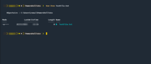 Powershell: create a text file and write in it - RDR-IT